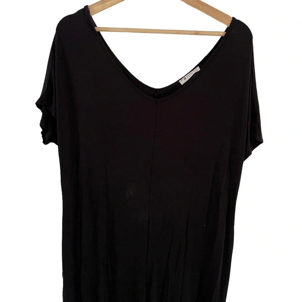 NWT BomBom lightweight black jumpsuit - Picture 4 of 5